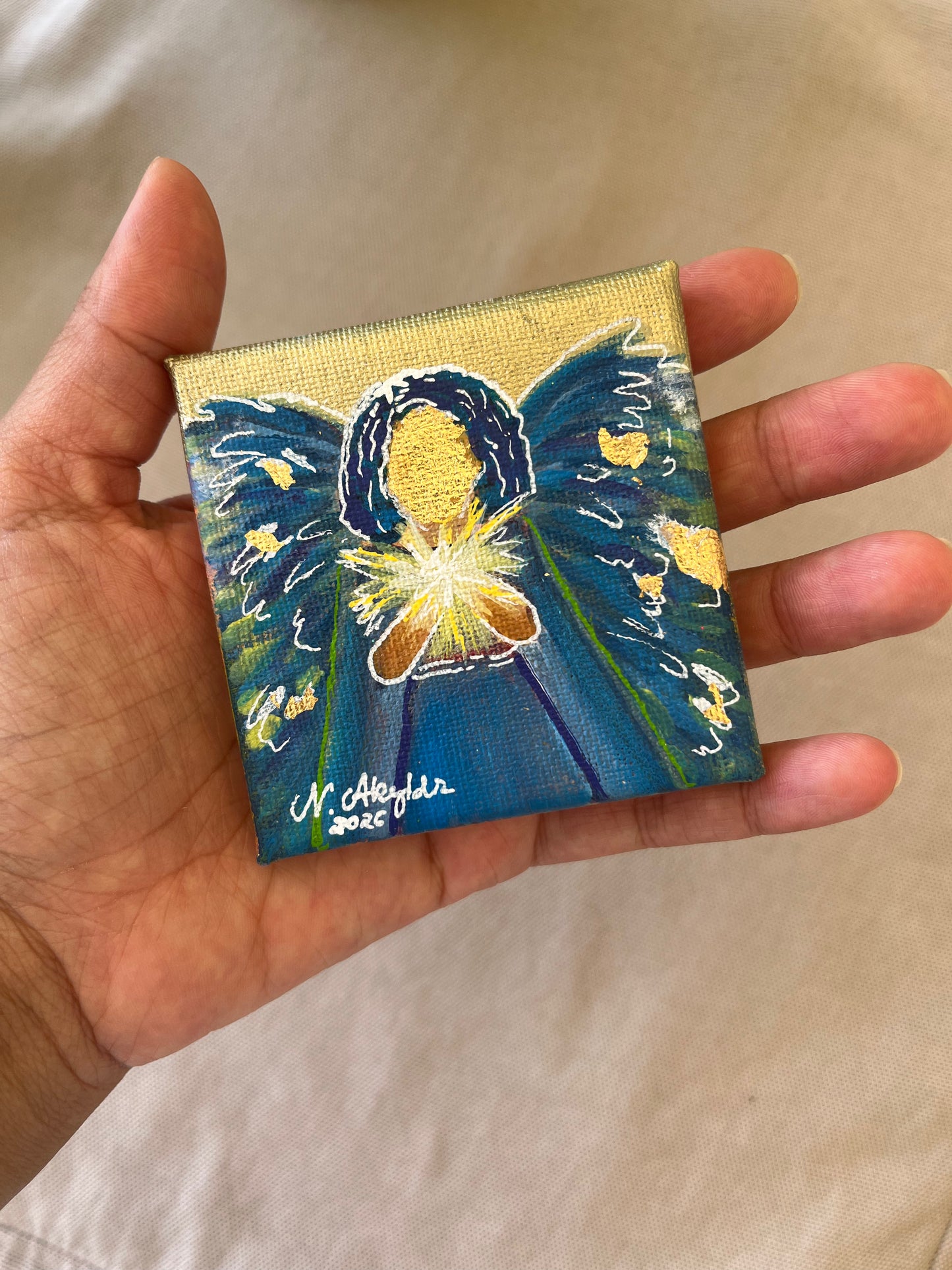 Original Engelbild „Engel des Lichts“